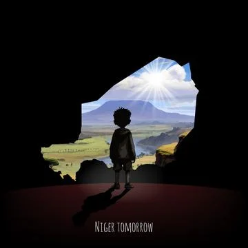 Future of Niger Stock Illustration