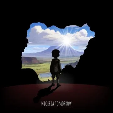 Future of Nigeria Stock Illustration