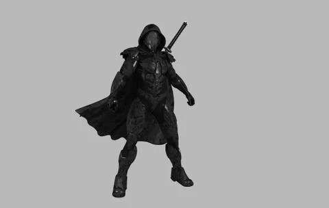 Future ninja Stock Illustration