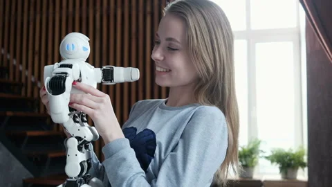 Future is now. Robotic technology. Stock Footage 86764614