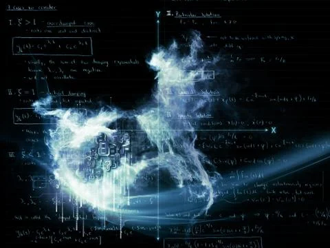 Future of Numbers 스톡 일러스트