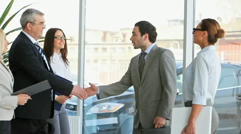 Future partners Stock Footage