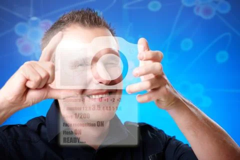 Future photographer Illustrazione stock