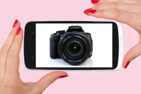 The future of photography. Stock Photos