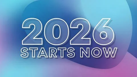 Future planning for 2026 Stock Illustration