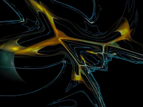Future power, Creative background with powerful and bright abstract sun, wave Stock Illustration