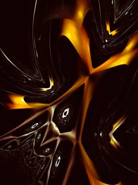 Future power, Creative background with powerful and bright abstract sun, wave Stock Illustration