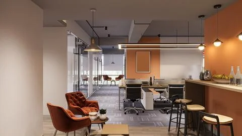 Future-Proof Office Designs Adapting to Technological Advancements イラスト素材