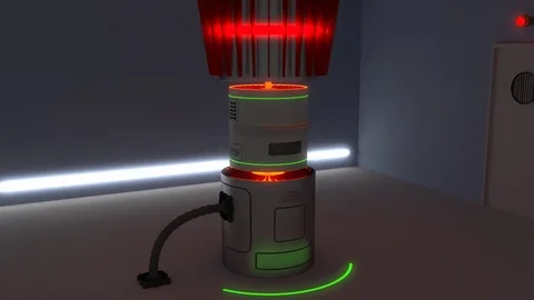 Future Quantum Computer System Stock Footage 76279005