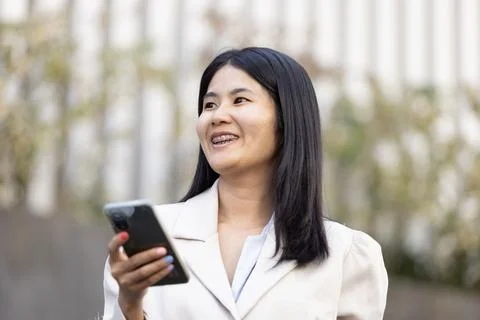 Future remote work combines technology smart phone connection online white .. Stock Photos