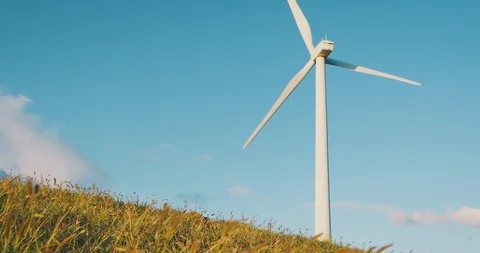 The future of renewable energy is the wind Stock Footage 125795916