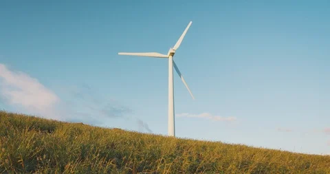 The future of renewable energy is the wind Stock Footage 125796296