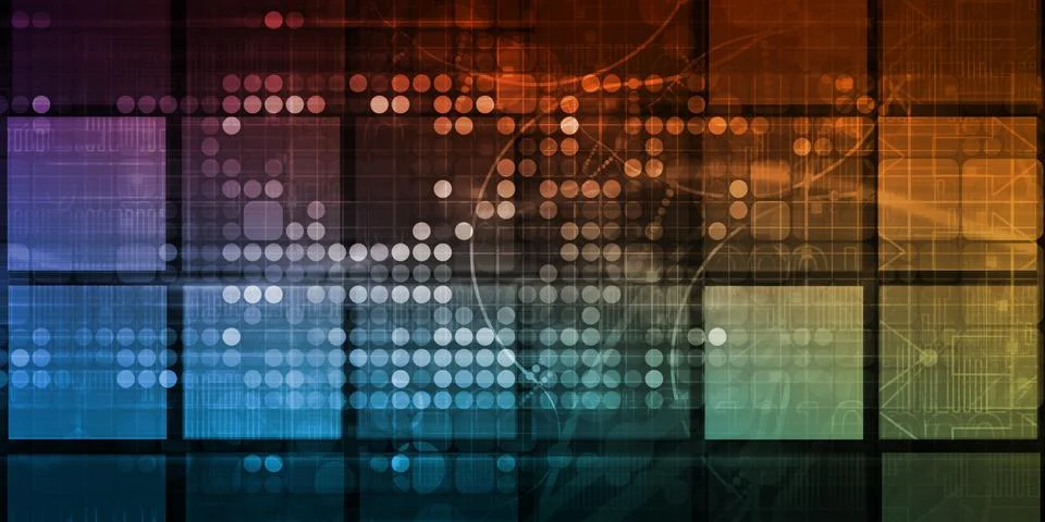 Future Retail Technology Illustrazione stock