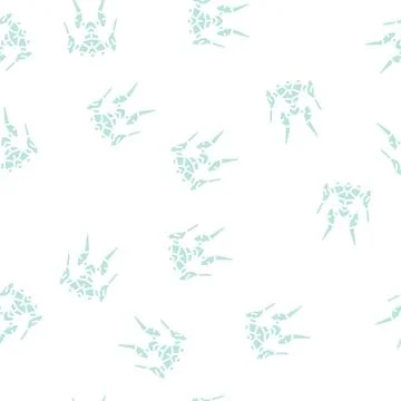 Future robot glyph seamless pattern Illustrazione stock