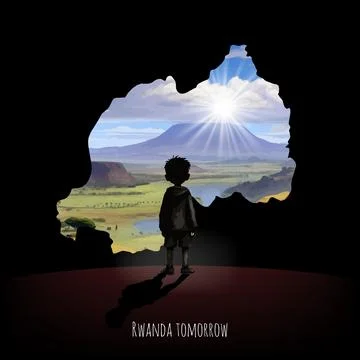 Future of Rwanda Stock Illustration