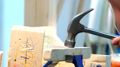 The future scientist makes the first steps in his career. New technologies. Stock Footage 52361376