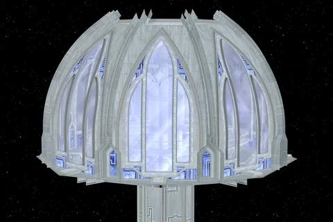 Future Sight Building Stock Illustration