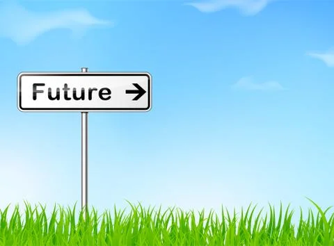 Future sign Stock Illustration