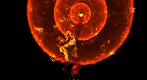 Future soldier Illustrazione stock