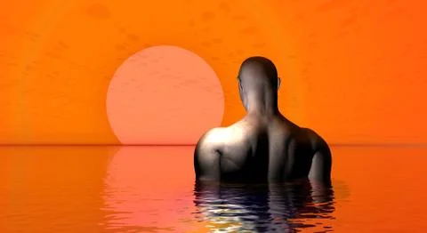 Future soldier Illustrazione stock