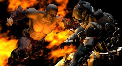 Future soldier Stock-Illustration