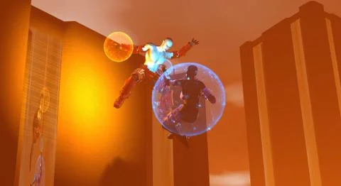 Future soldier Illustrazione stock