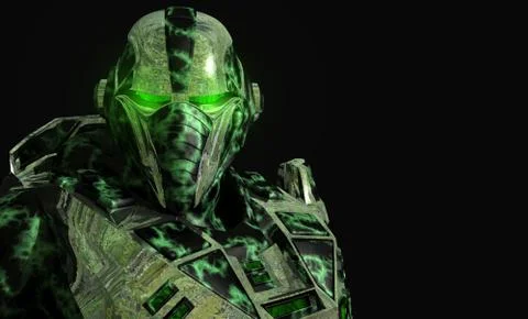 Future soldier Stock Illustration