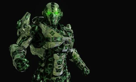 Future soldier Stock-Illustration