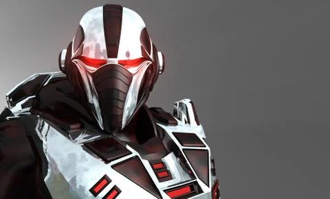 Future soldier Stock Illustration