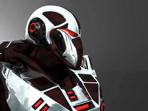 Future soldier Illustrazione stock