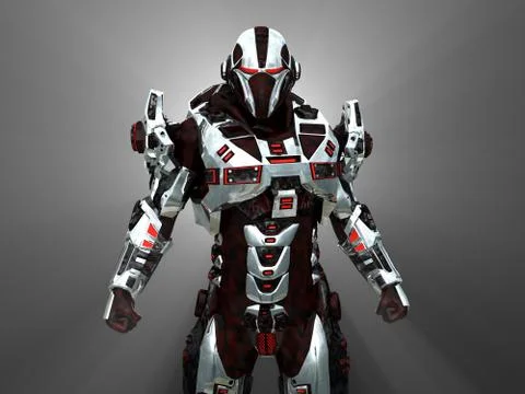 Future soldier Stock Illustration