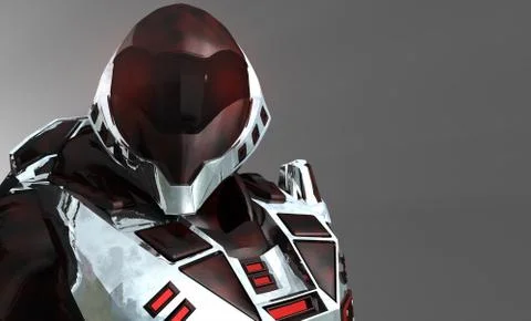 Future soldier Stock Illustration