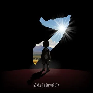 Future of Somalia Stock Illustration