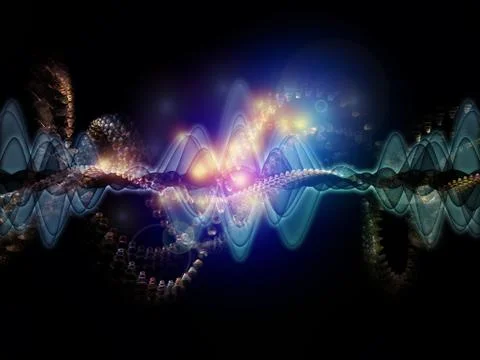 Future of Sound Stock Illustration