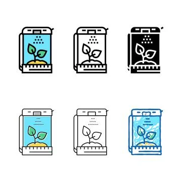 Future styles warehouse color icon vector イラスト素材