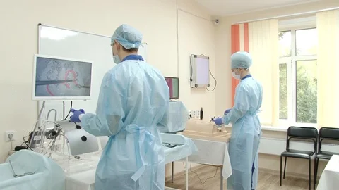 Future surgeon, training2 Stock Footage 103188569