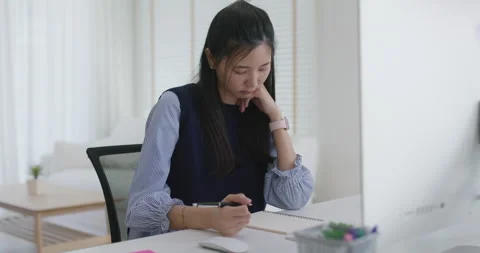 Future of talent workforce remote distant work challenge at home. 스톡 동영상 210953018