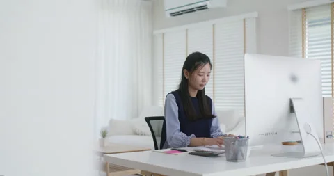 Future of talent workforce remote work permanently WFH happy workplace 스톡 동영상 194434281