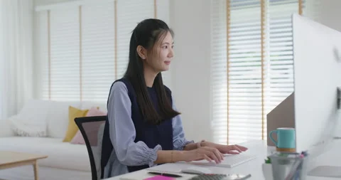 Future of talent workforce remote work permanently WFH happy workplace 스톡 동영상 194435126