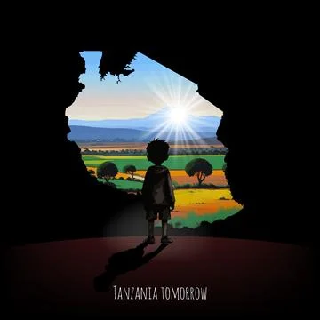 Future of Tanzania Stock Illustration