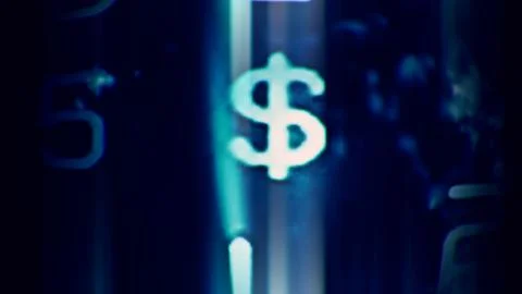 Future Tech Dollar Symbol Stock Illustration