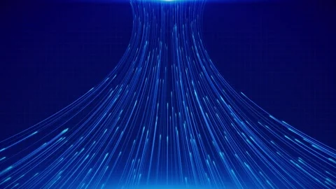 Future technology Big data background. Data funnel ai network. Quantum nodes Vídeos de archivo 247328984