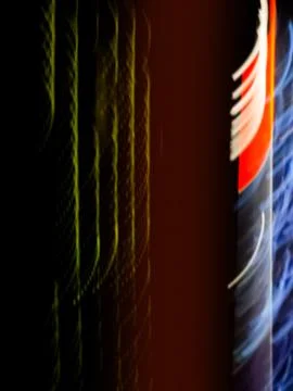 Future technology blur template design. Big data concept defocused texture fo Stock Photos