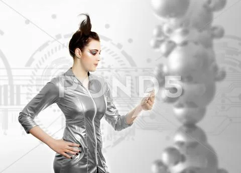Future technology, conceptual image Stock Illustration