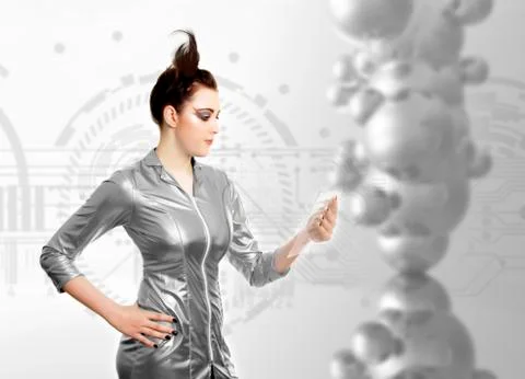 Future technology, conceptual image Stock Illustration