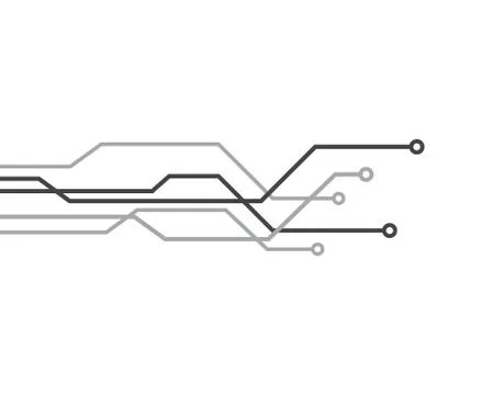 Future Technology Cyber Vector Illustration Illustrazione stock