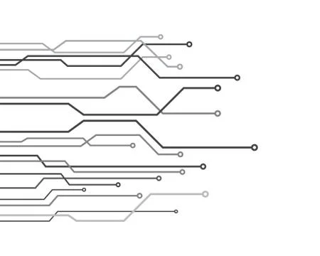 Future Technology Cyber Vector Illustration Illustrazione stock