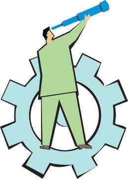 Future technology Stock Illustration