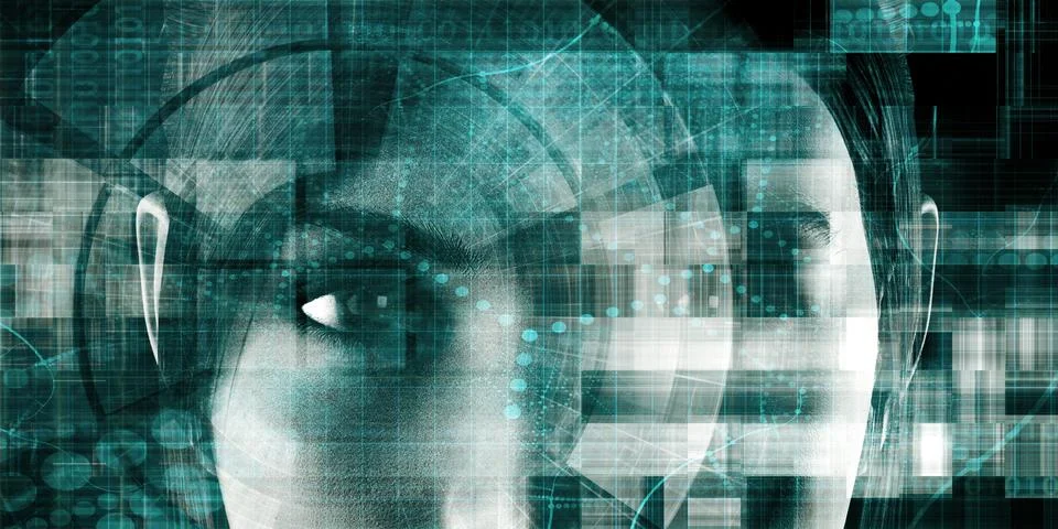 Future of Technology Stock Illustration