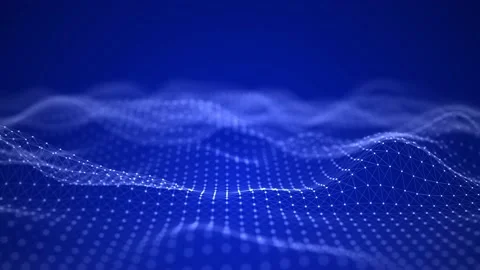 Future technology illustration. Digital dynamic wave. Abstract background. Stockbeeldmateriaal 152883411